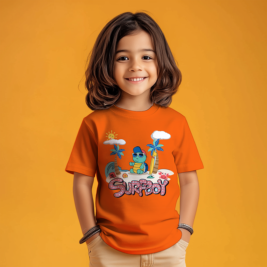 Surfboy White T-Shirt