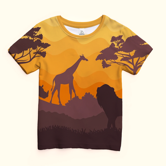 Safari Sight Unisex Kids Tee