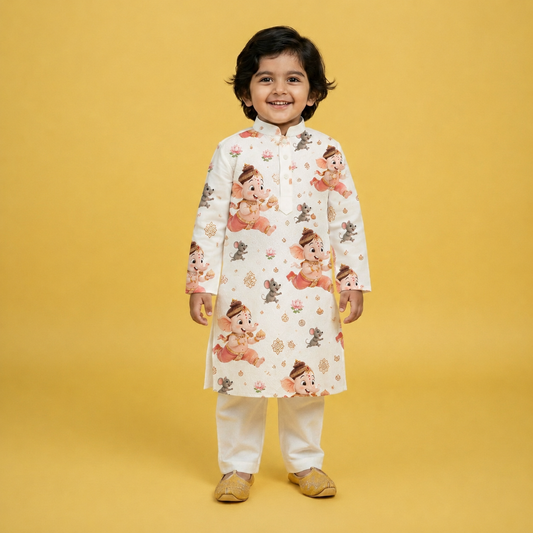 Gajanana Kurta Pyjama Set