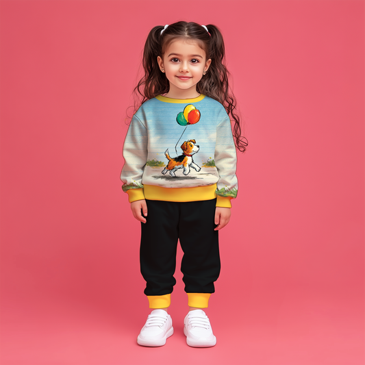 Wiggle-Waggle Hoodie Co-ords Set