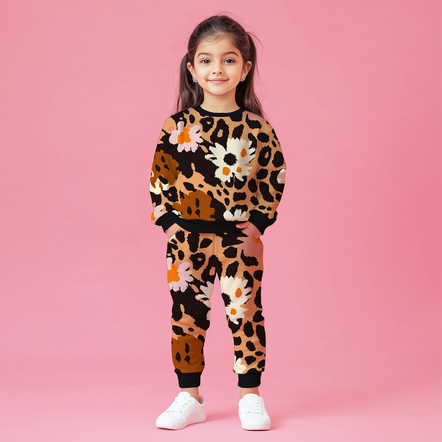 Kids Sweatshirts Co-ords Set 23