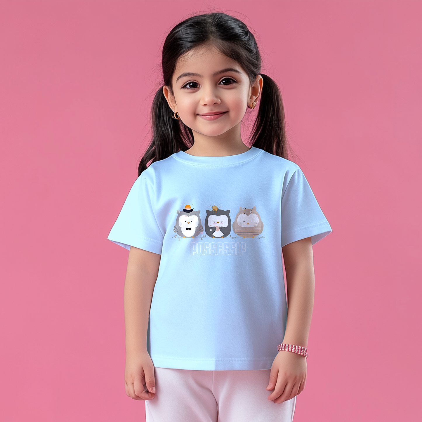 Cute Owl Kids T-shirt