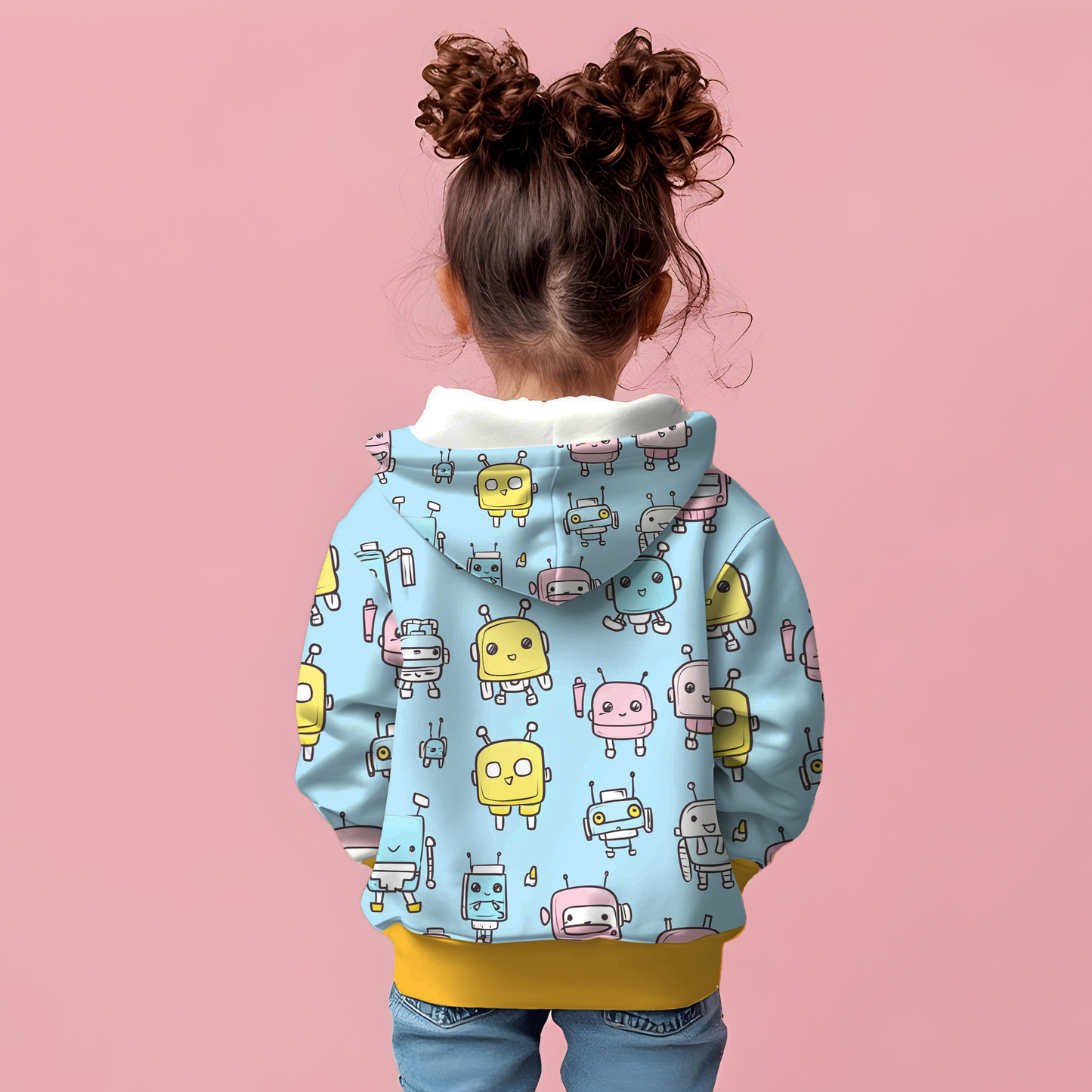 Robots Kids Hoodie