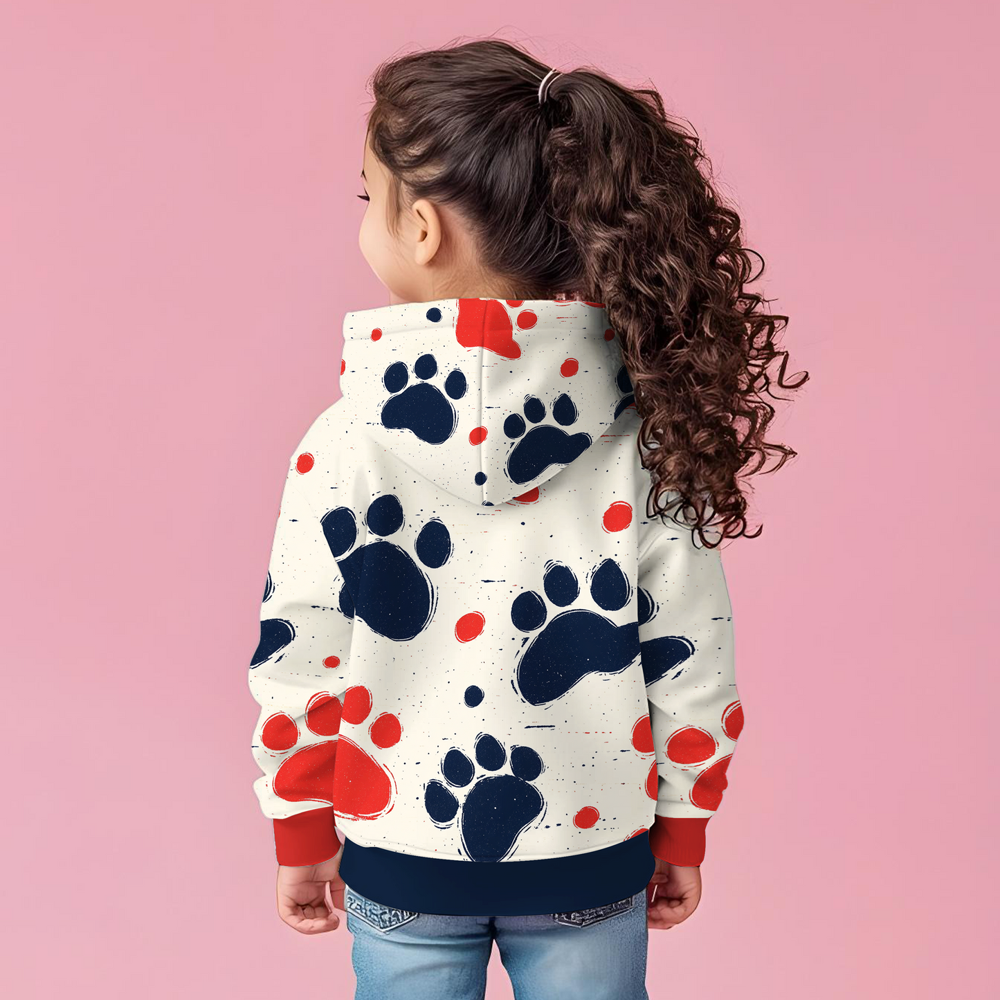 Puppy Paw Kids Hoodie