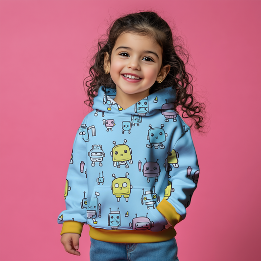 Robots Kids Hoodie