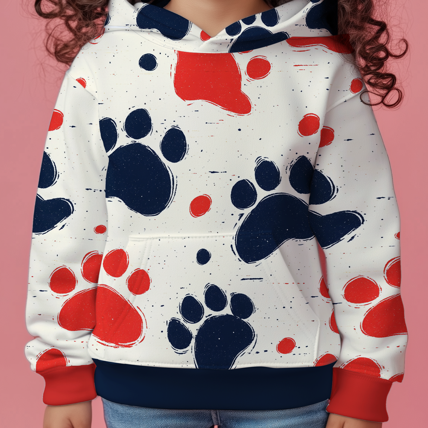 Puppy Paw Kids Hoodie