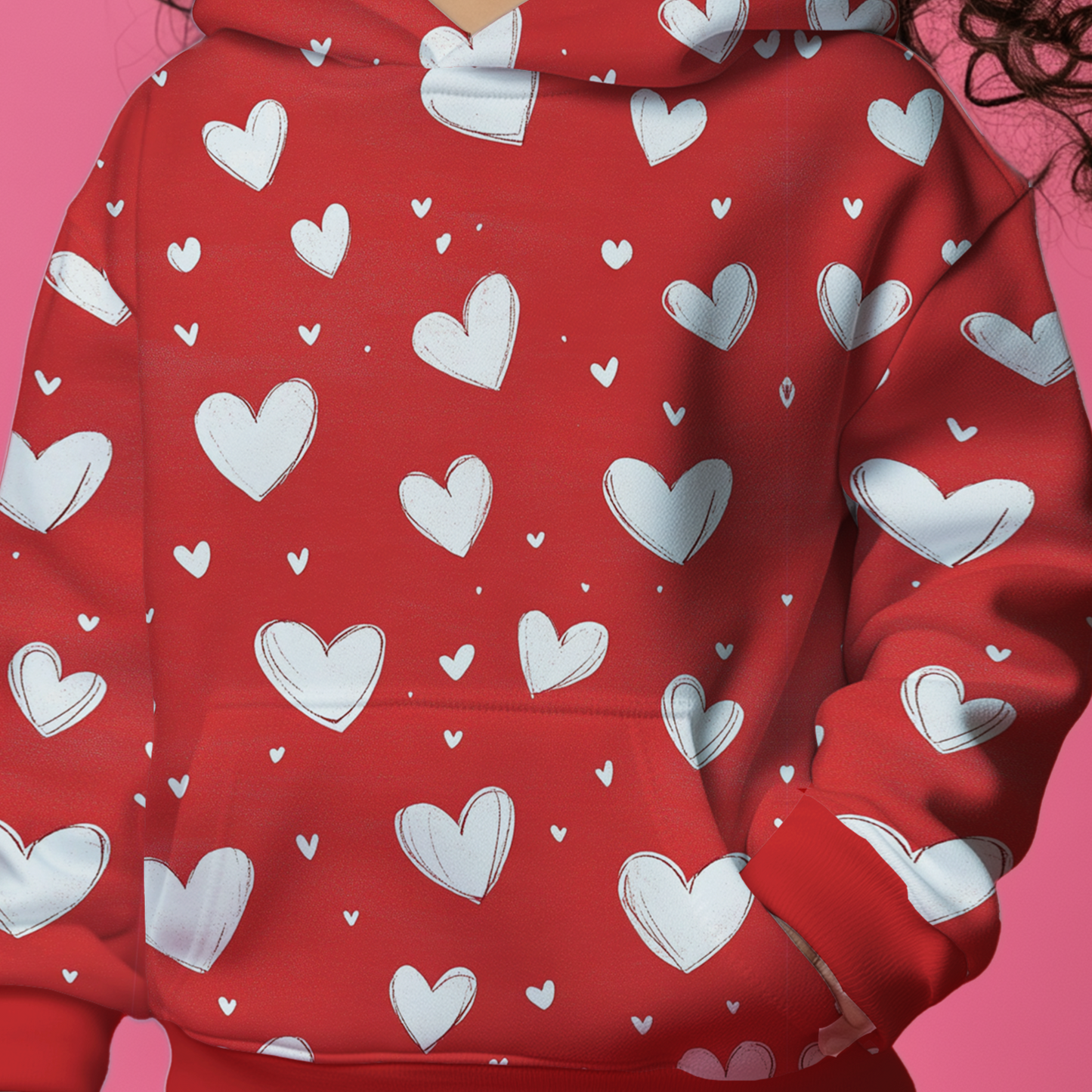 Little Heart Kids Hoodie