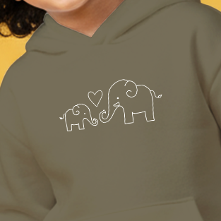 Olive Green Signature Hoodie Co-ords Set