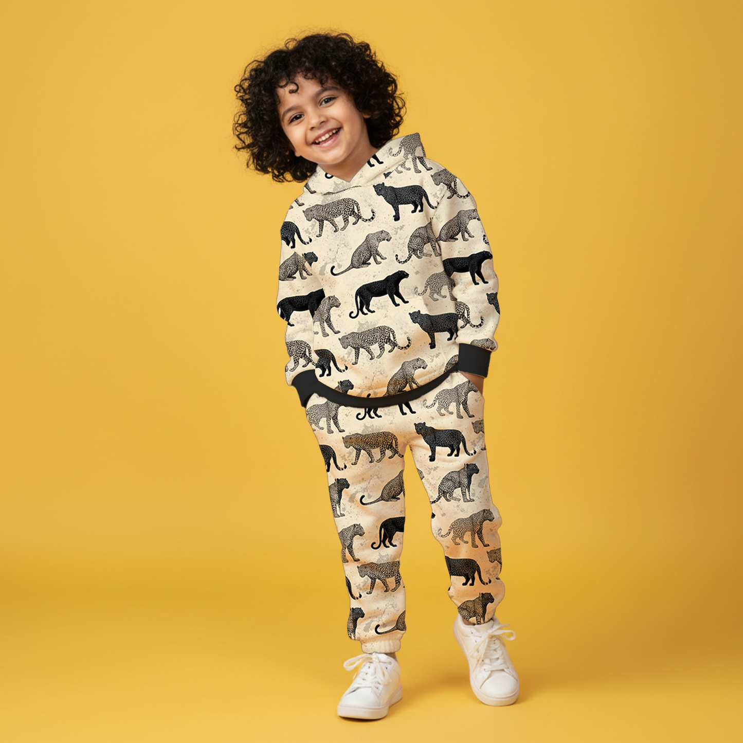 Leopard Hoodie & Jogger Set
