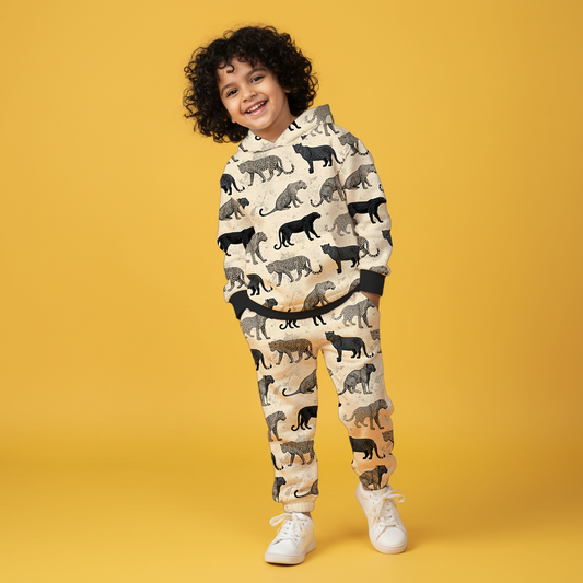Leopard Hoodie & Jogger Set