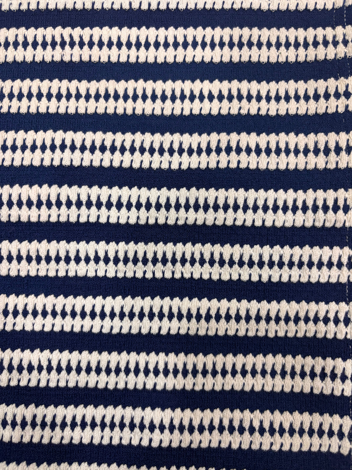 Navy Luxe Knit Jacket