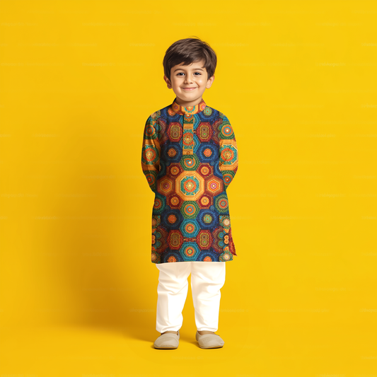 Rangoora Kurta Pajama Set