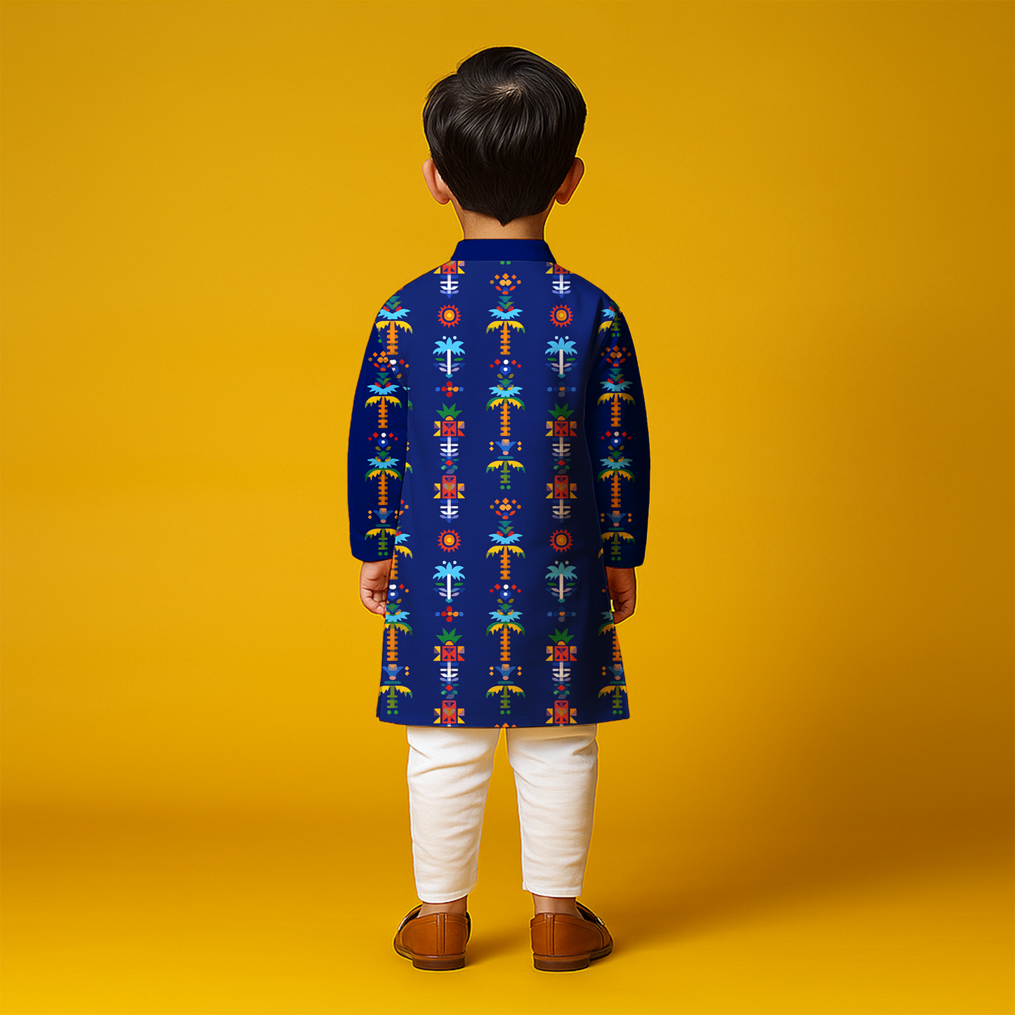 Festive Pattern Kurta Set