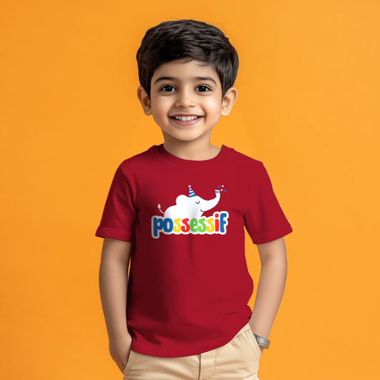 Red Possessif Kids T-Shirt