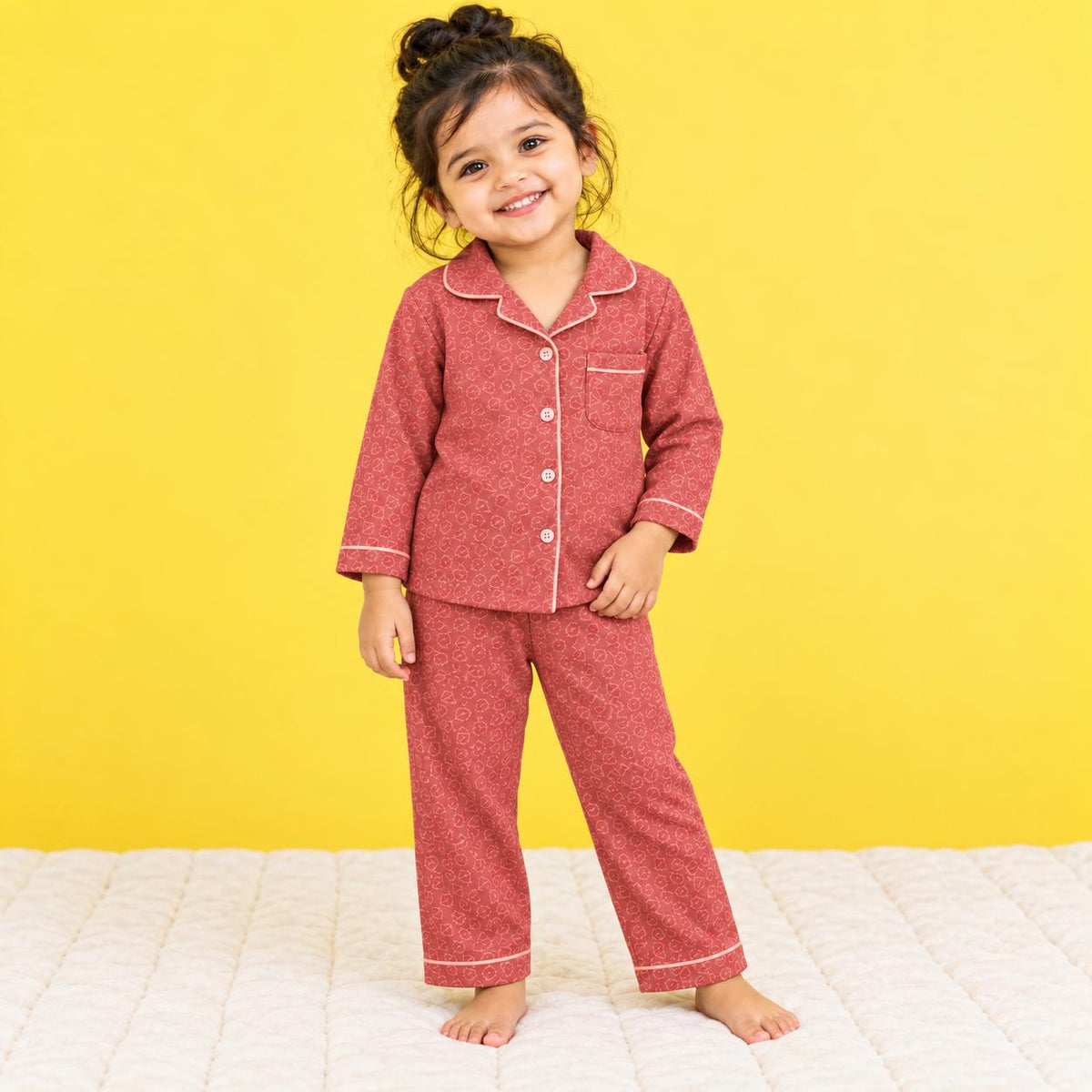 Dreamy Bloom Night suit set