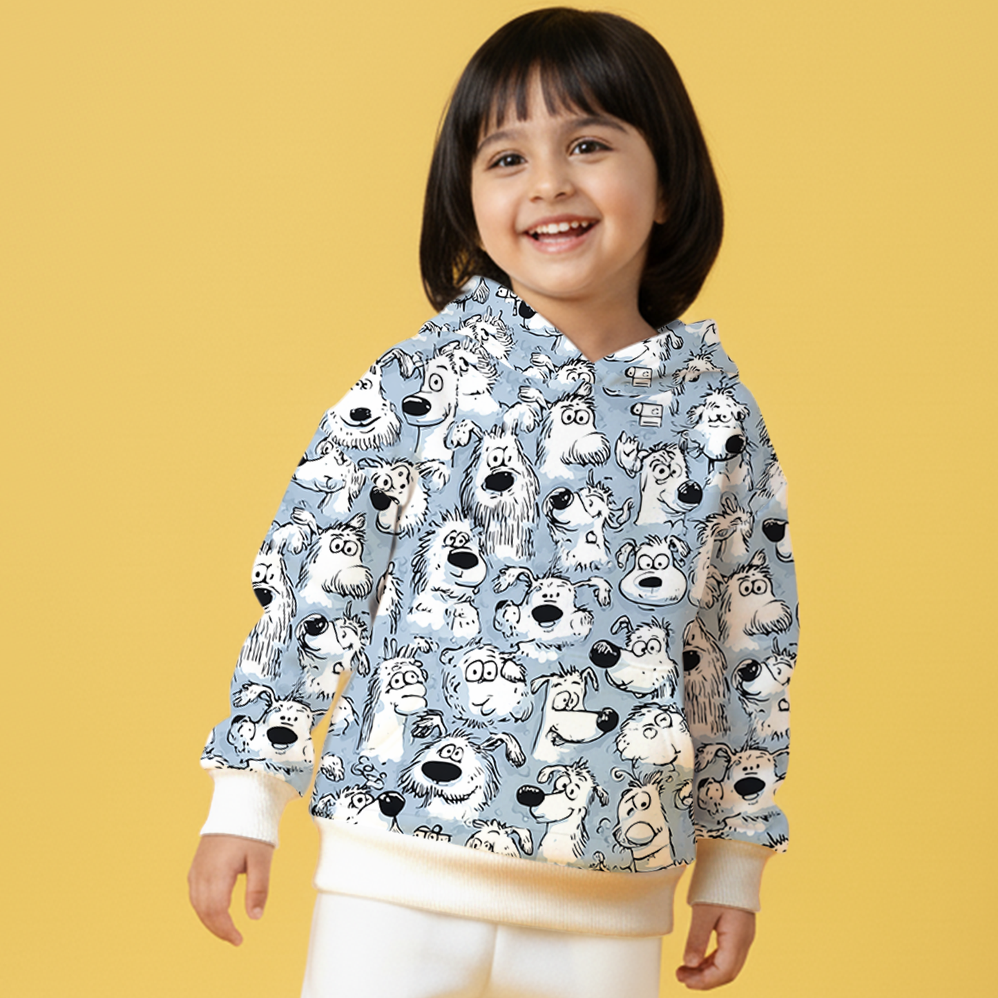 Doodle Dog Kids Hoodie