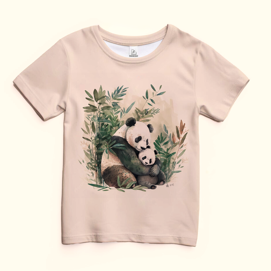 Panda Mom Unisex Kids Tees