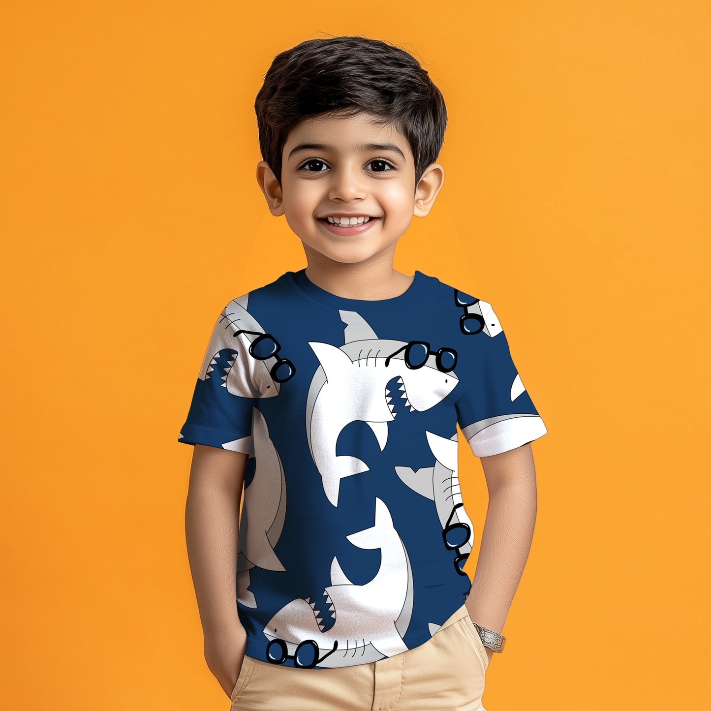 Cool Shark Kids T-shirt