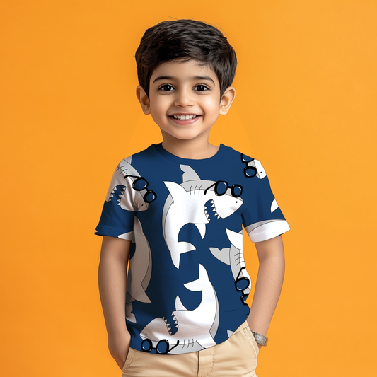 Cool Shark Kids T-shirt