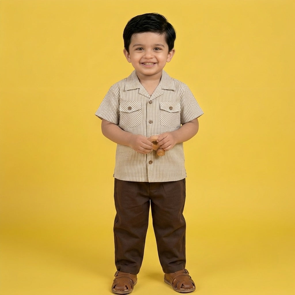 The Dapper Days Shirt & Pant Set