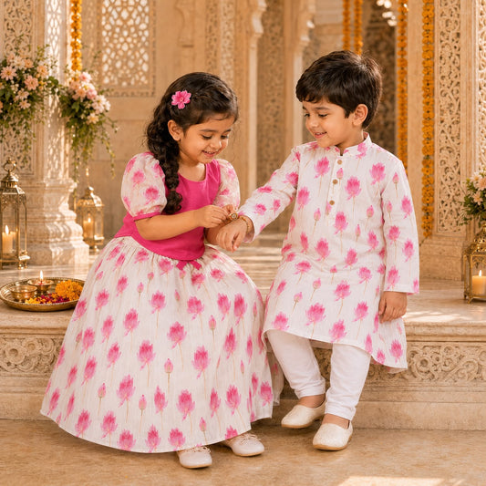The Pink Lotus Sibling Set