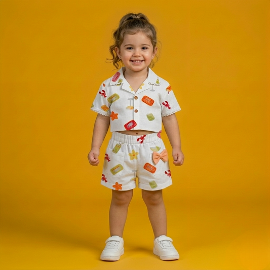 Tropical girls Co-ord Set