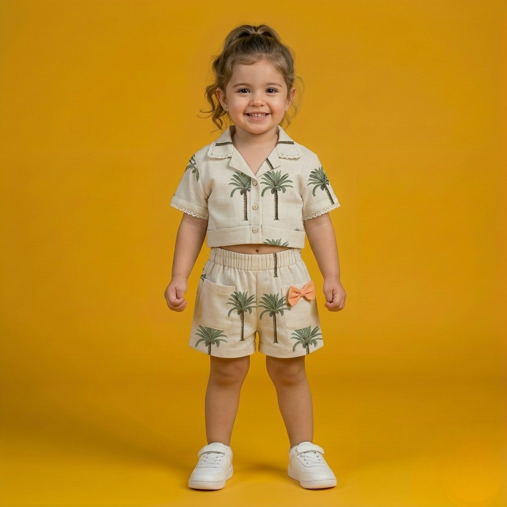 Palm Girls Co-ord Set