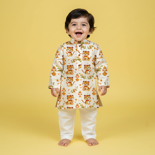 Festive Cubs Kurta Set