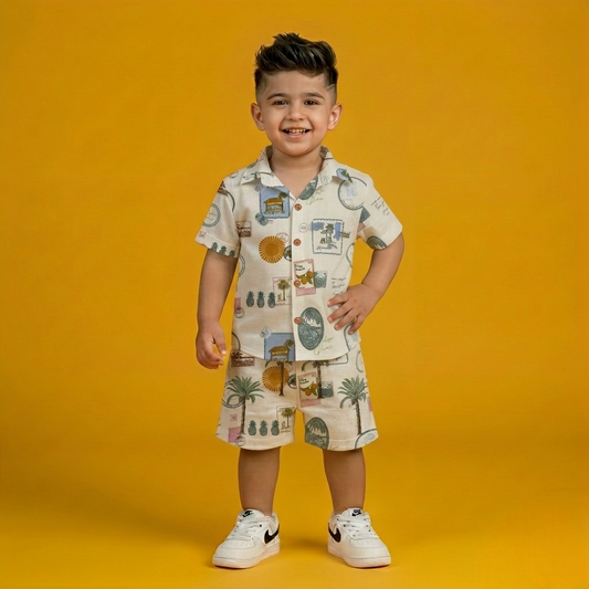 The Postcard  Co-ord Set