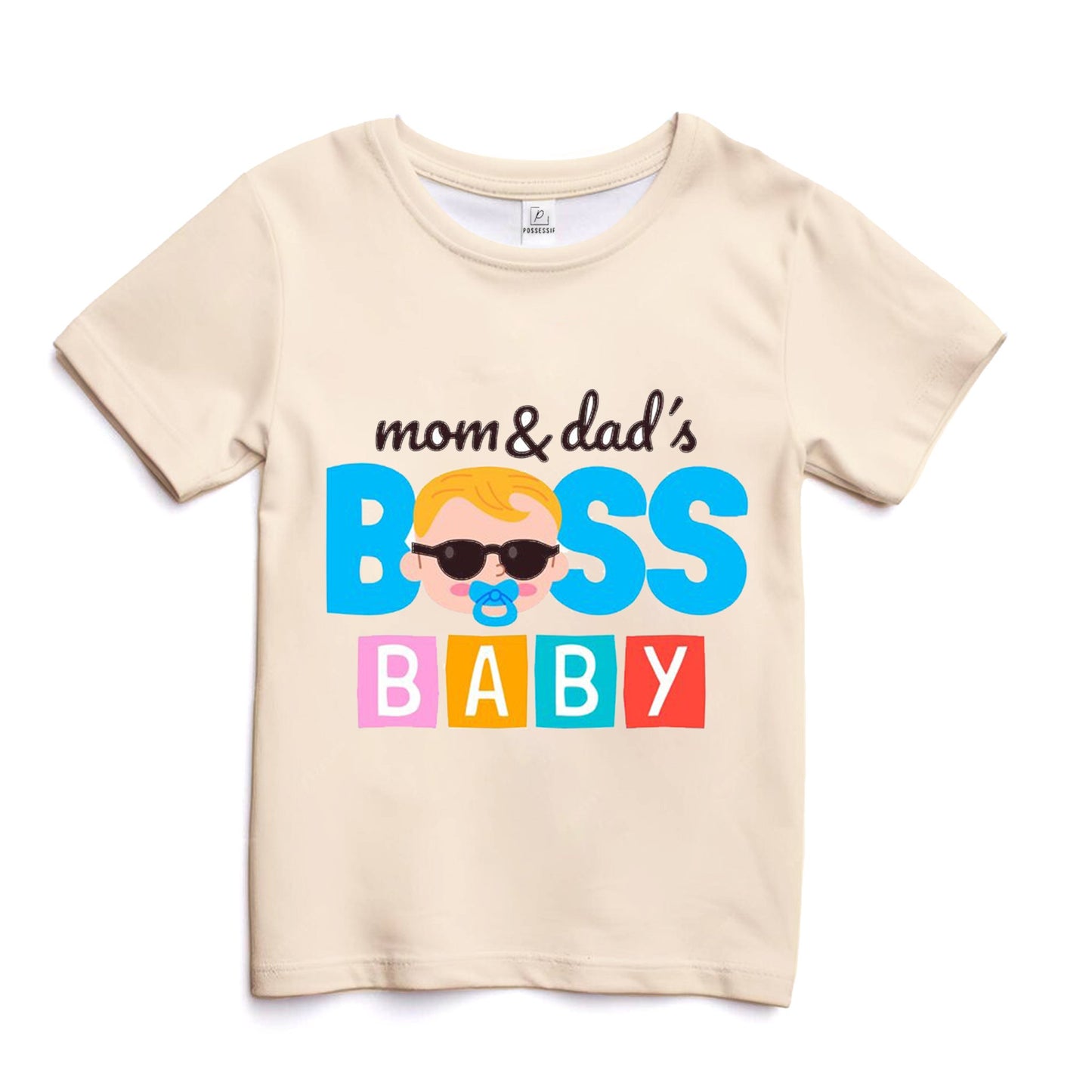 Baby Boss Cream T - Shirt