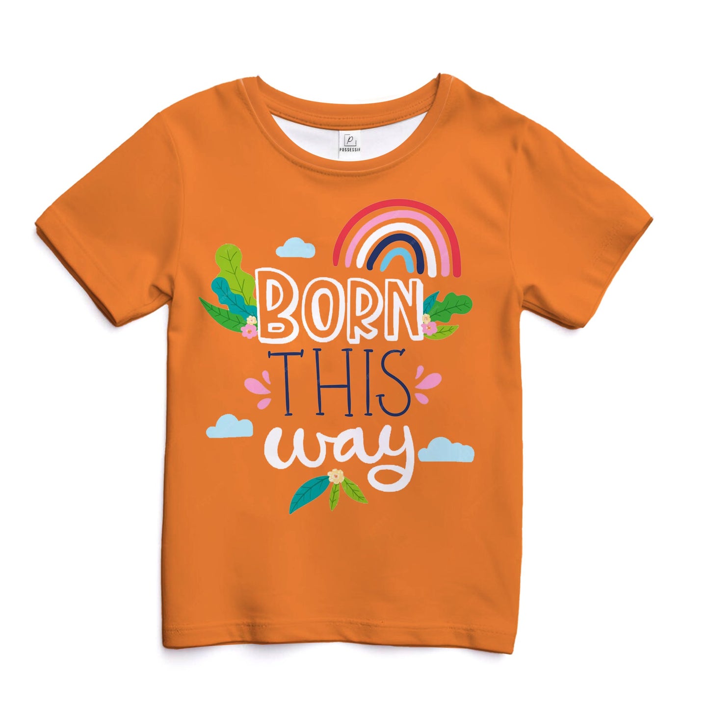 Born This Way Orange T - Shirt