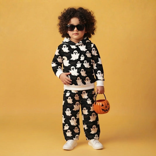 Little Boo Magic – Kids Ghost Print Co-ord Set