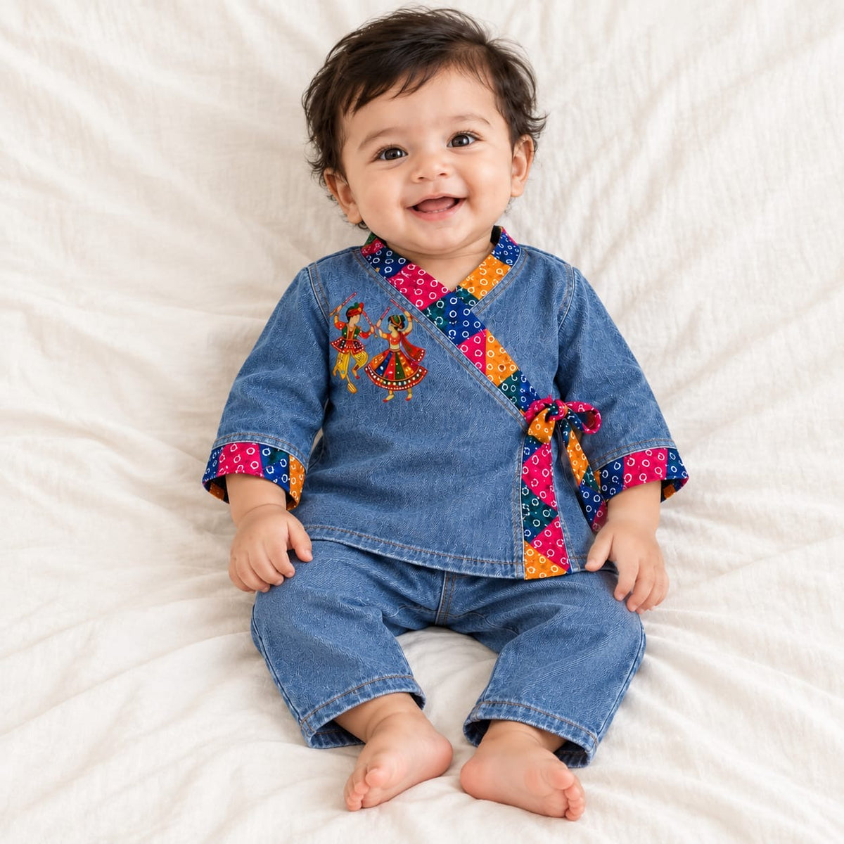 Dandiya Delight Denim Set