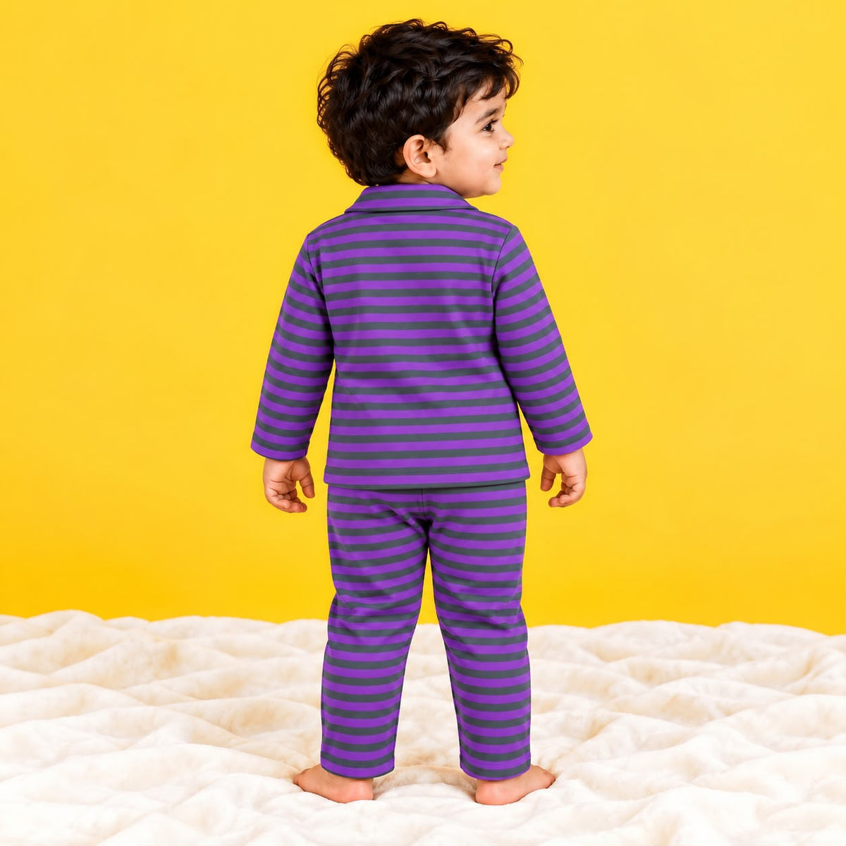 Little Dreamer Striped Night Suit