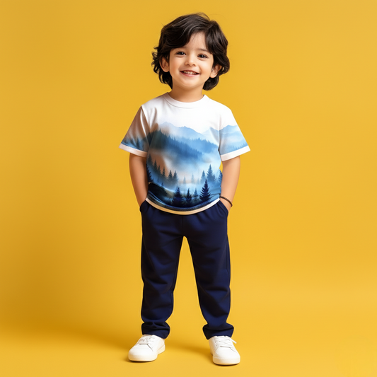 Mountain View T-shirt & Jogger Co-ord Set