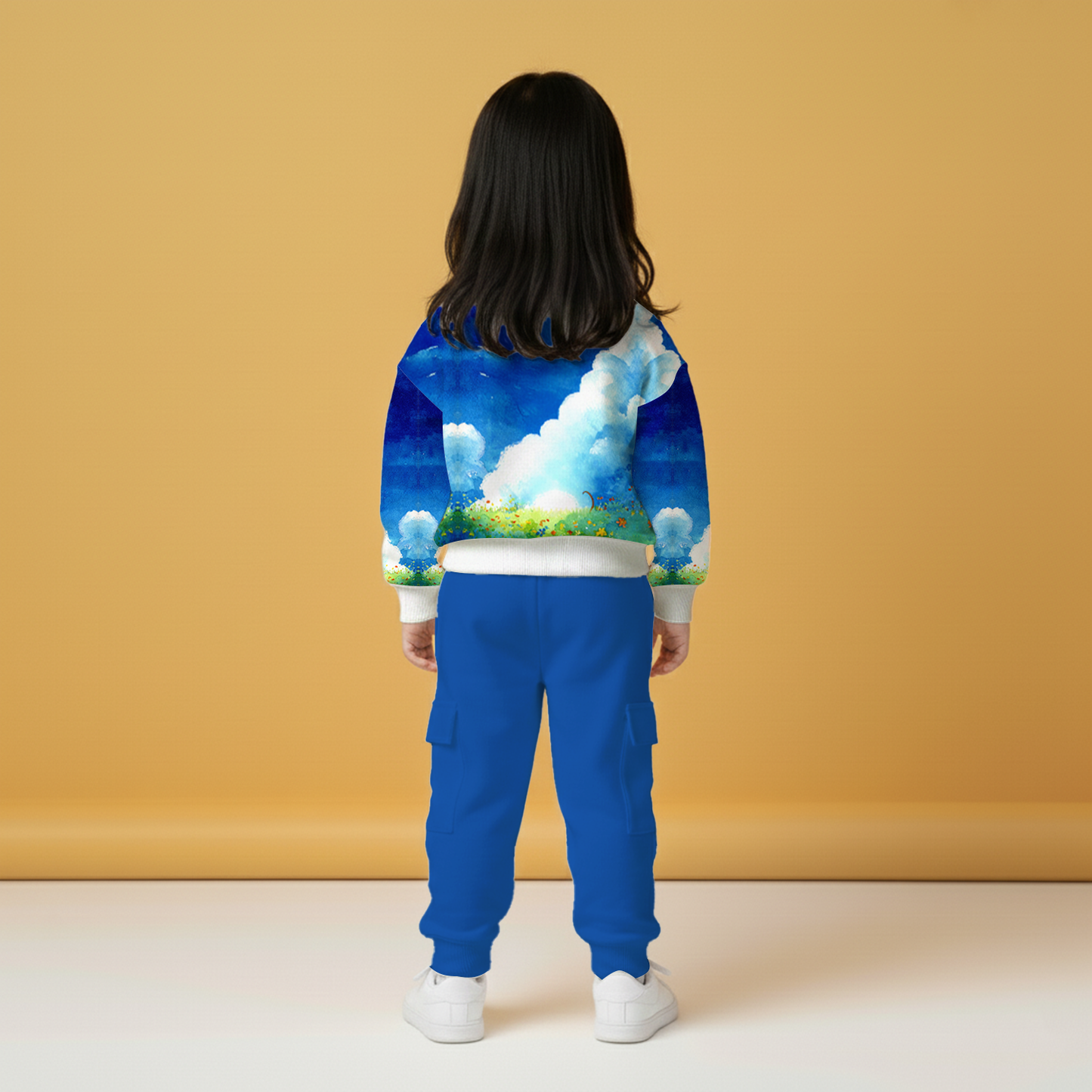Balloon Ride Sweatshirt & Cargo Jogger Set