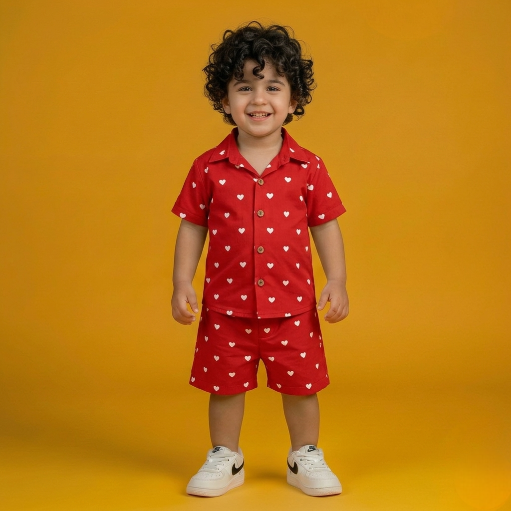 Candy Hearts boys Co-ord Set